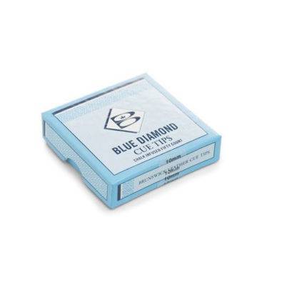 Blue Diamond Cue Tips by Brunswick for Precision and Control