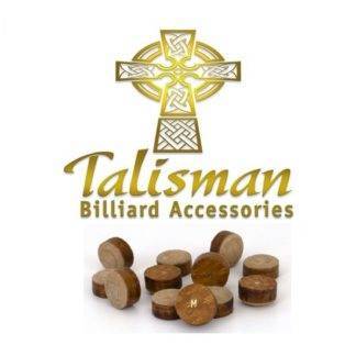 Talisman Pro Cue Tips for Snooker and Pool - Soft, Medium, Hard