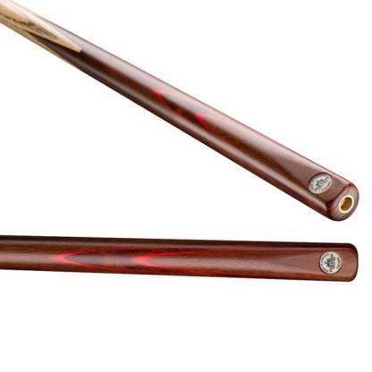 Peradon Crown 2-Piece Snooker Cue with North American Ash shaft and Rosewood butt.