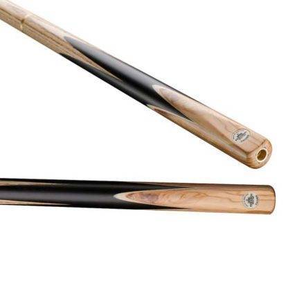 Peradon Saturn Eight Ball Cue with decorative Olivewood splices and Quick Action joint