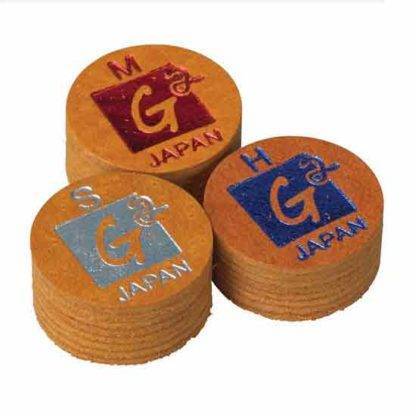 G2 Snooker and Pool Tips, 8-layer pigskin for precision and durability