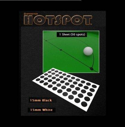 Snooker Spots Black and White