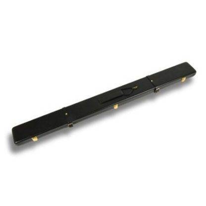 Black Leather 3/4 Cue Case