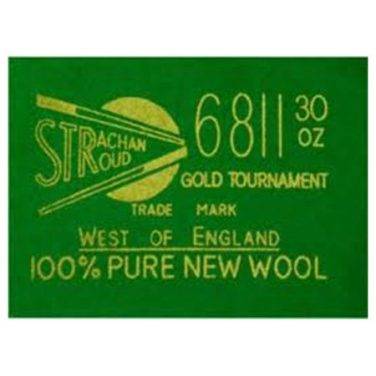 Strachan 30 Ounce 6811 Cushion Cloth Pack for 12ft x 6ft Snooker Tables