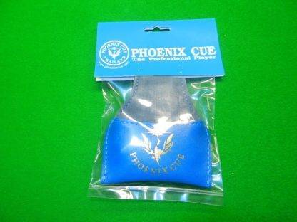 Phoenix Leather Chalk Pouch in Dark Blue for secure chalk storage