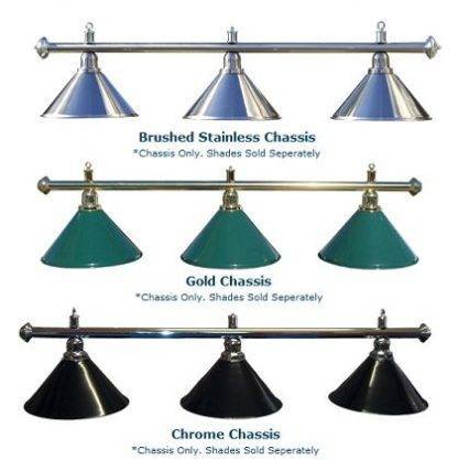 Snooker and Pool Table Lights with customizable finishes for optimal table illumination.