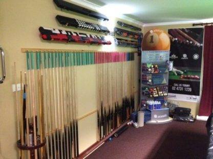 Cue Hangers for Pool and Snooker