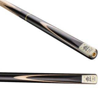 Peradon Joe Davis Three Quarter Snooker Cue - Ash and Ebony with Sycamore Veneer