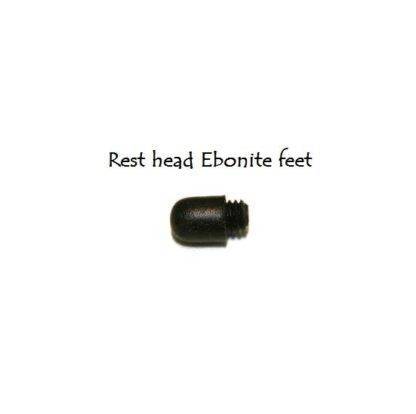 Ebonite Feet for Pool and Snooker Rest Heads - Durable and Protective