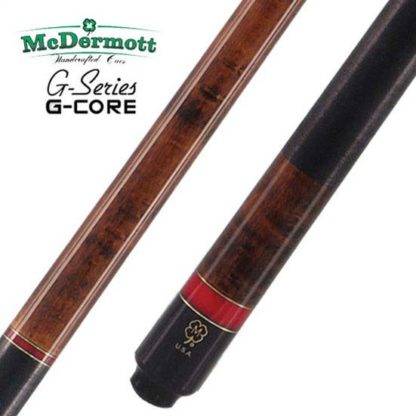 McDermott G209 Pool Cue - Dark English-Stained Birdseye Maple with Irish Linen Wrap