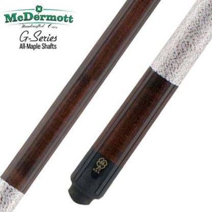 McDermott GS13 Pool Cue - Dark English-Stained Michigan Maple with Irish Linen Wrap