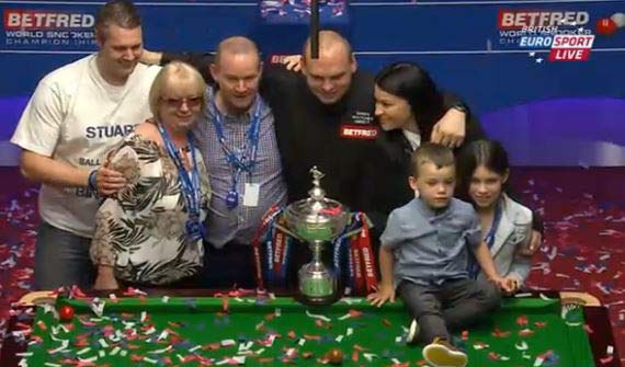 World Snooker Final Bingham Wins