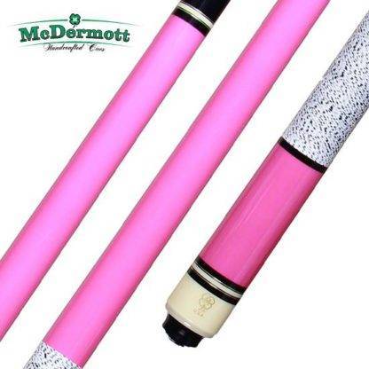 McDermott G205 Pool Cue - Pink Spies Hecker Finish with Irish Linen Wrap