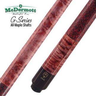 McDermott GS09 Pool Cue - Birdseye Maple with Grey and Red Stain