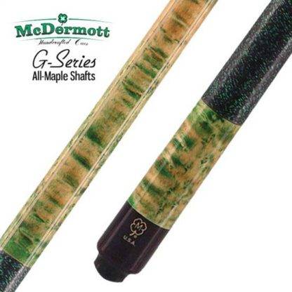 McDermott GS12 Pool Cue - Birdseye Maple with Irish Linen Wrap