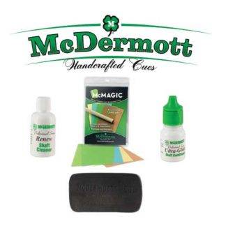 McDermott Shaft Maintenance Kit - Complete Cue Shaft Care Solution