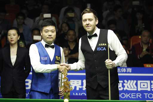 Ding Junhui wins the Haining Open