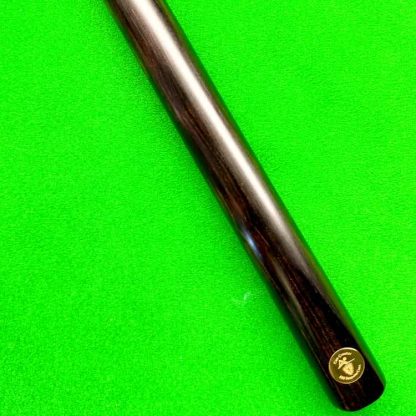 Plain Ebony Custom Snooker Cue by Cue Creator - 3/4 Jointed Design