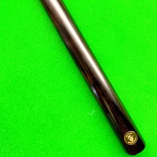 Plain Ebony Custom Snooker Cue by Cue Creator - 3/4 Jointed Design