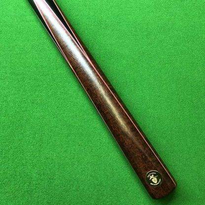 Cue Creator Custom Snooker Cue with Amboyna Burr Splices and Two Veneers