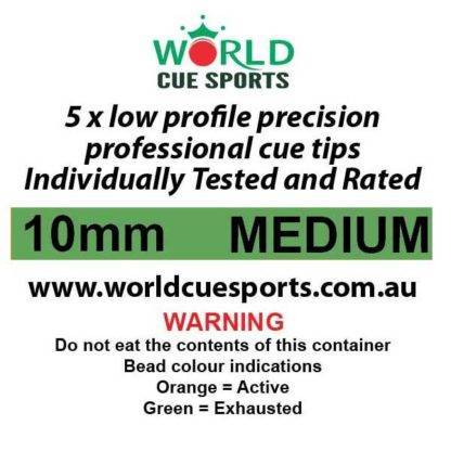 medium pressed snooker tips from wcs tested and rated