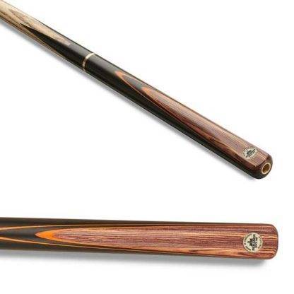 Peradon Sheffield Three-Quarter Snooker Cue with Ash Shaft and Kingwood Splice