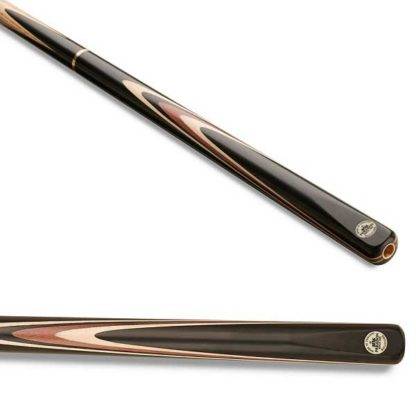 Peradon Guildford Three-Quarter Cue with Exotic Ebony and Veneer Design