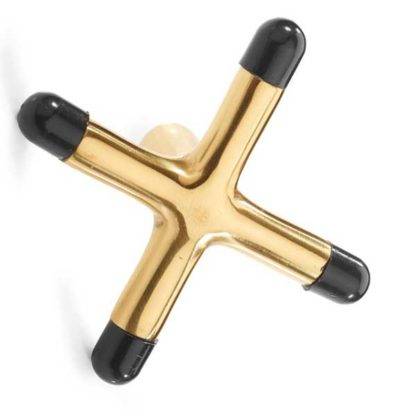 Peradon Brass Cross Rest with Nibs for snooker and billiards tables