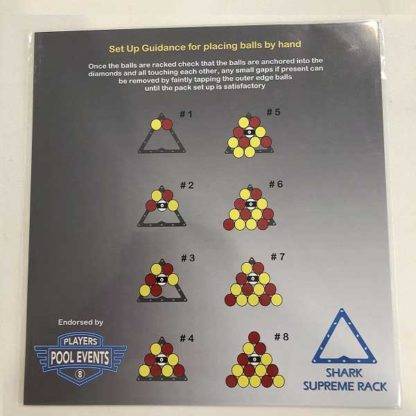 shark supreme rack instructions sheet