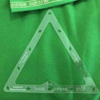 Shark Supreme Rack for 2-inch English Pool balls