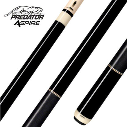Predator Aspire 1-3 Black Maple Pool Cue