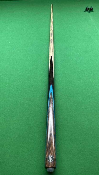 Pro Snooker Cue sugar palm with blue veneer 1082