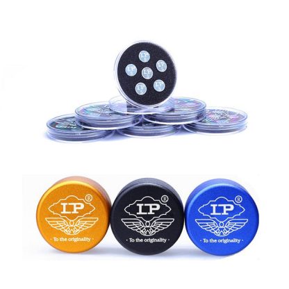 LP Brand Snooker Tips in soft, medium, and hard varieties