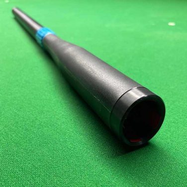 Precision Pro Telescopic Snooker Cue Extension in black finish