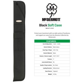 McDermott Black Soft 2pc Case