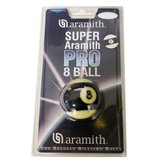 Aramith Pro Cup 2 Inch Striped Black 8 Ball