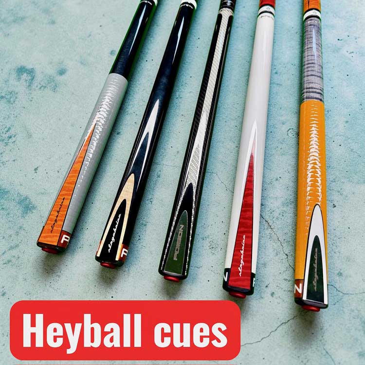 Poison Chinese 8 Ball cue with laminated shaft