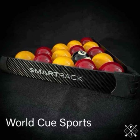 8ball Racking Smart Rack™ Carbon– Fast, Racking English 8 Ball Pool (2” Balls)