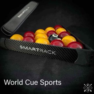 Smart Rack™ Carbon Ultra-Light 8 Ball Pool Rack (2” Balls) - Smart Rack Carbon + Neoprene Case