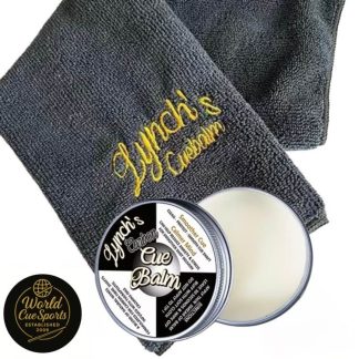 Lynch’s Carbon Cue Balm + Cue Towel Set – 20ml Tin with Premium Cleaning Cloth