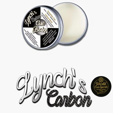 Lynch's Carbon Cue Balm – Natural Polish for Carbon Fibre Cue Shafts (20ml Tin)