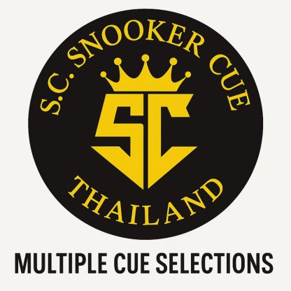 Somchai Hand-Spliced 58 Inch Snooker Cue with Premium Ash Shaft