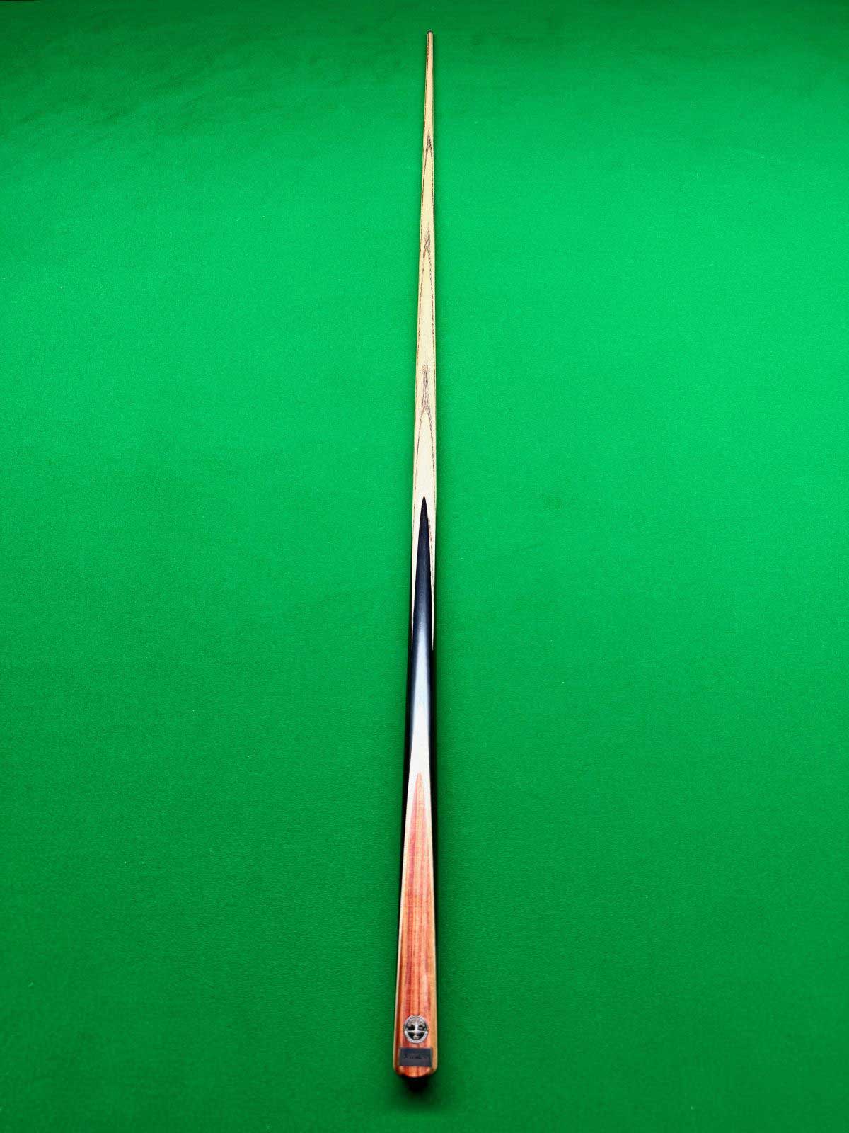 Full length Cue Creator Hercules Pro Series snooker cue with maple shaft and tulipwood butt