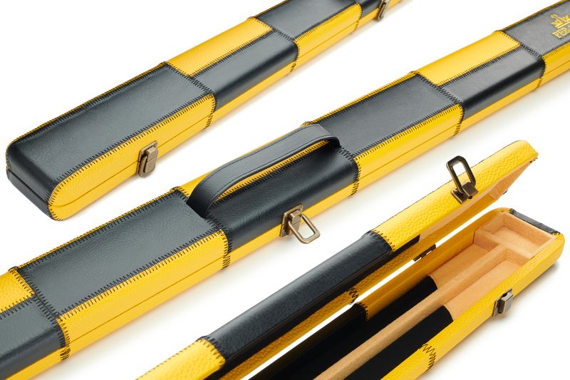 Peradon Heritage Patchwork Leatherette 3/4 Snooker Cue Case - Order in - Image 7