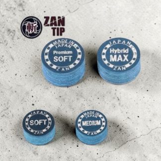 Zan Premium Layered Cue Tips – Soft, Medium, Premium Soft & Hybrid Max