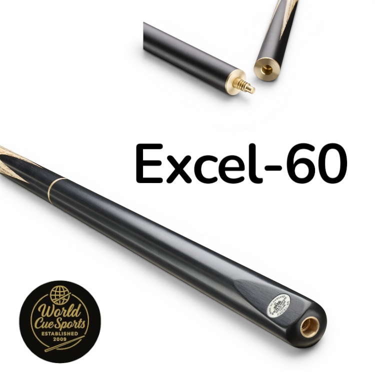 Peradon Excel-60 3/4 Jointed Snooker Cue
